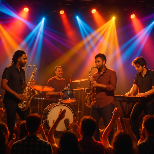 Cape Town International Jazz Festival - South Africa - DIY Painting By Numbers Kit