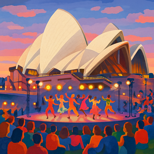 Sydney Festival - Australia - DIY Painting By Numbers Kit