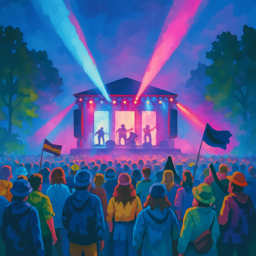 Sziget Festival - Hungary - DIY Painting By Numbers Kit