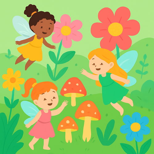 Magical Fairy Garden - DIY Painting By Numbers Kit