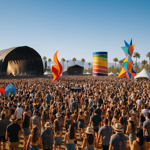 Coachella Valley Music and Arts Festival - USA - DIY Painting By Numbers Kit