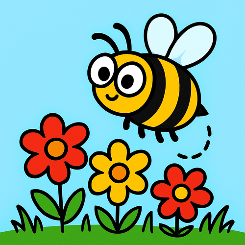 Busy Bee Garden - DIY Painting By Numbers Kit