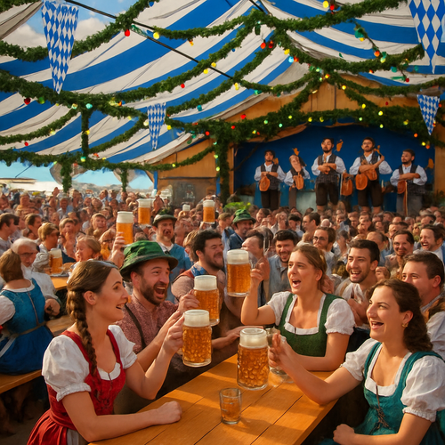 Oktoberfest - Germany - DIY Painting By Numbers Kit
