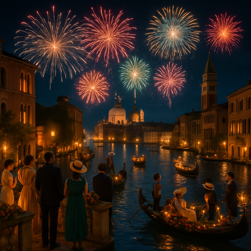 Festa del Redentore - Italy - DIY Painting By Numbers Kit