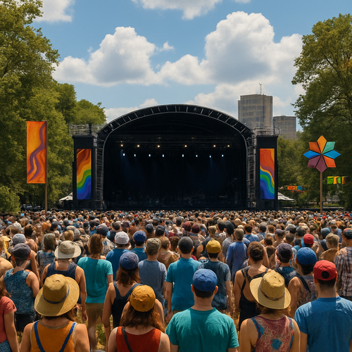 Bumbershoot Festival - USA - DIY Painting By Numbers Kit