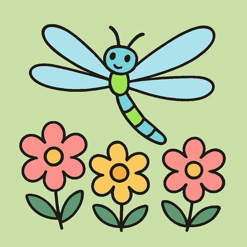 Mystical Dragonfly Dance - DIY Painting By Numbers Kit