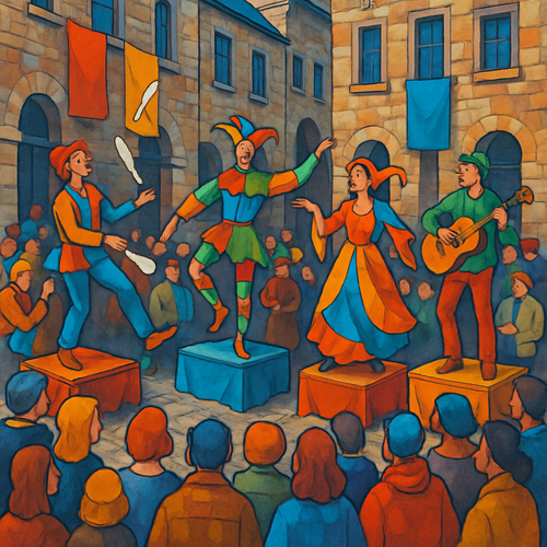 Edinburgh Festival Fringe - Scotland - DIY Painting By Numbers Kit