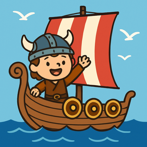 Vibrant Viking Voyage - DIY Painting By Numbers Kit