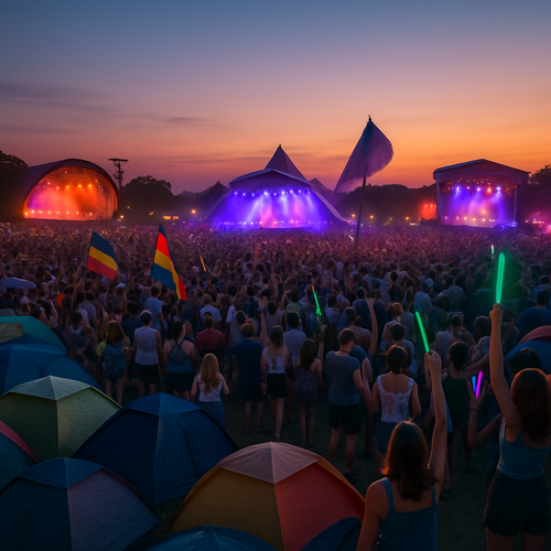 Roskilde Festival - Denmark - DIY Painting By Numbers Kit