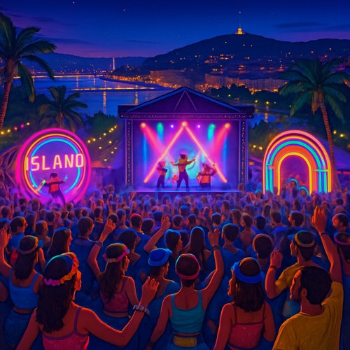 Sziget Festival - Hungary - DIY Painting By Numbers Kit