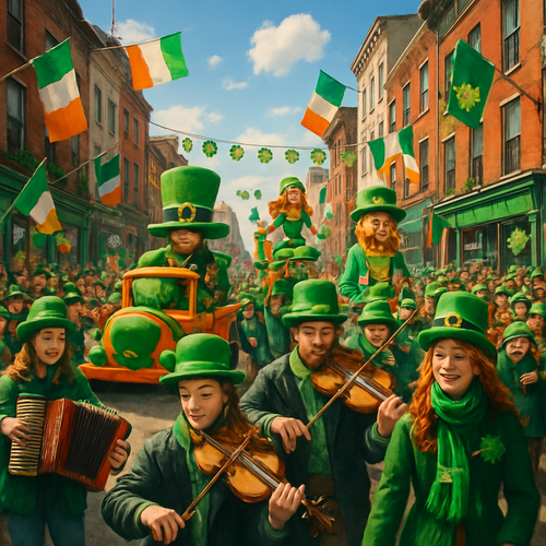 St. Patrick's Festival - Ireland - DIY Painting By Numbers Kit