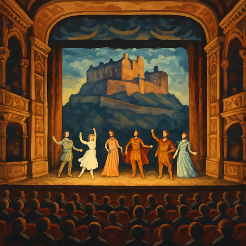 Edinburgh International Festival - Scotland - DIY Painting By Numbers Kit