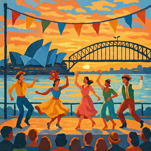 Sydney Festival - Australia - DIY Painting By Numbers Kit