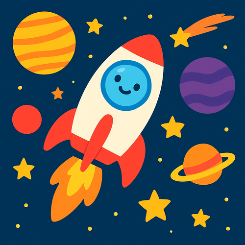 Space Galaxy Quest - DIY Painting By Numbers Kit