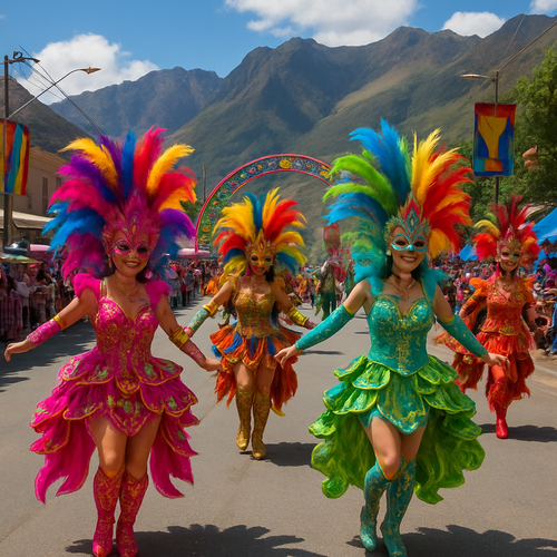 Carnaval de Oruro - Bolivia - DIY Painting By Numbers Kit