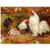 Chicken and Rooster - DIY Painting By Numbers Kit