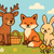 Forest Animal Picnic - DIY Painting By Numbers Kit
