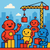 Robot City Builders - DIY Painting By Numbers Kit