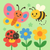 Insect Garden Safari - DIY Painting By Numbers Kit Insect Garden Safari - DIY Painting By Numbers Kit