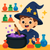 Magic Potion Laboratory - DIY Painting By Numbers Kit Magic Potion Laboratory - DIY Painting By Numbers Kit