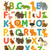 Safari Alphabet Journey - DIY Painting By Numbers Kit Safari Alphabet Journey - DIY Painting By Numbers Kit