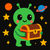 Space Treasure Hunt - DIY Painting By Numbers Kit Space Treasure Hunt - DIY Painting By Numbers Kit