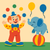 Circus Fun Time - DIY Painting By Numbers Kit Circus Fun Time - DIY Painting By Numbers Kit