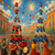 La Mercè - Spain - DIY Painting By Numbers Kit La Mercè - Spain - DIY Painting By Numbers Kit