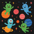 Magical Space Adventure with Friendly Aliens - DIY Painting By Numbers Kit Magical Space Adventure with Friendly Aliens - DIY Painting By Numbers Kit