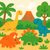 Dinosaur Discovery in the Prehistoric Jungle - DIY Painting By Numbers Kit Dinosaur Discovery in the Prehistoric Jungle - DIY Painting By Numbers Kit