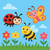 Cute Insect Garden - DIY Painting By Numbers Kit Cute Insect Garden - DIY Painting By Numbers Kit