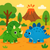 Dinosaur Discovery Park - DIY Painting By Numbers Kit Dinosaur Discovery Park - DIY Painting By Numbers Kit