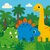 Dinosaur Explorers - DIY Painting By Numbers Kit