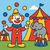 Circus Fun - DIY Painting By Numbers Kit