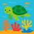 Underwater Sea Turtle Voyage - DIY Painting By Numbers Kit
