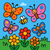 Colorful Butterfly Meadow - DIY Painting By Numbers Kit