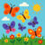Dancing Butterflies In A Sunny Meadow - DIY Painting By Numbers Kit