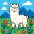 Adorable Alpaca in Mountain Meadow - DIY Painting By Numbers Kit