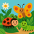 Garden Bug Buddies - DIY Painting By Numbers Kit