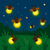 Festive Firefly Night - DIY Painting By Numbers Kit