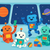 Robot Space Friends - DIY Painting By Numbers Kit