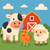 Happy Farmyard Pals - DIY Painting By Numbers Kit