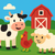 Cute Farmyard Pals - DIY Painting By Numbers Kit