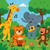 Happy Jungle Jamboree - DIY Painting By Numbers Kit