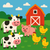Friendly Farmyard Fun - DIY Painting By Numbers Kit