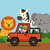 Sunny Safari Adventure - DIY Painting By Numbers Kit