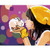 Animated Girl and Rabbit - DIY Painting By Numbers Kit