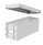 Snap-N-Store CD Storage Box, White - SNS03311