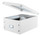 Snap-N-Store Double Wide CD Storage Box, White - SNS03314