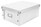 Snap-N-Store Double Wide CD Storage Box, White - SNS03314